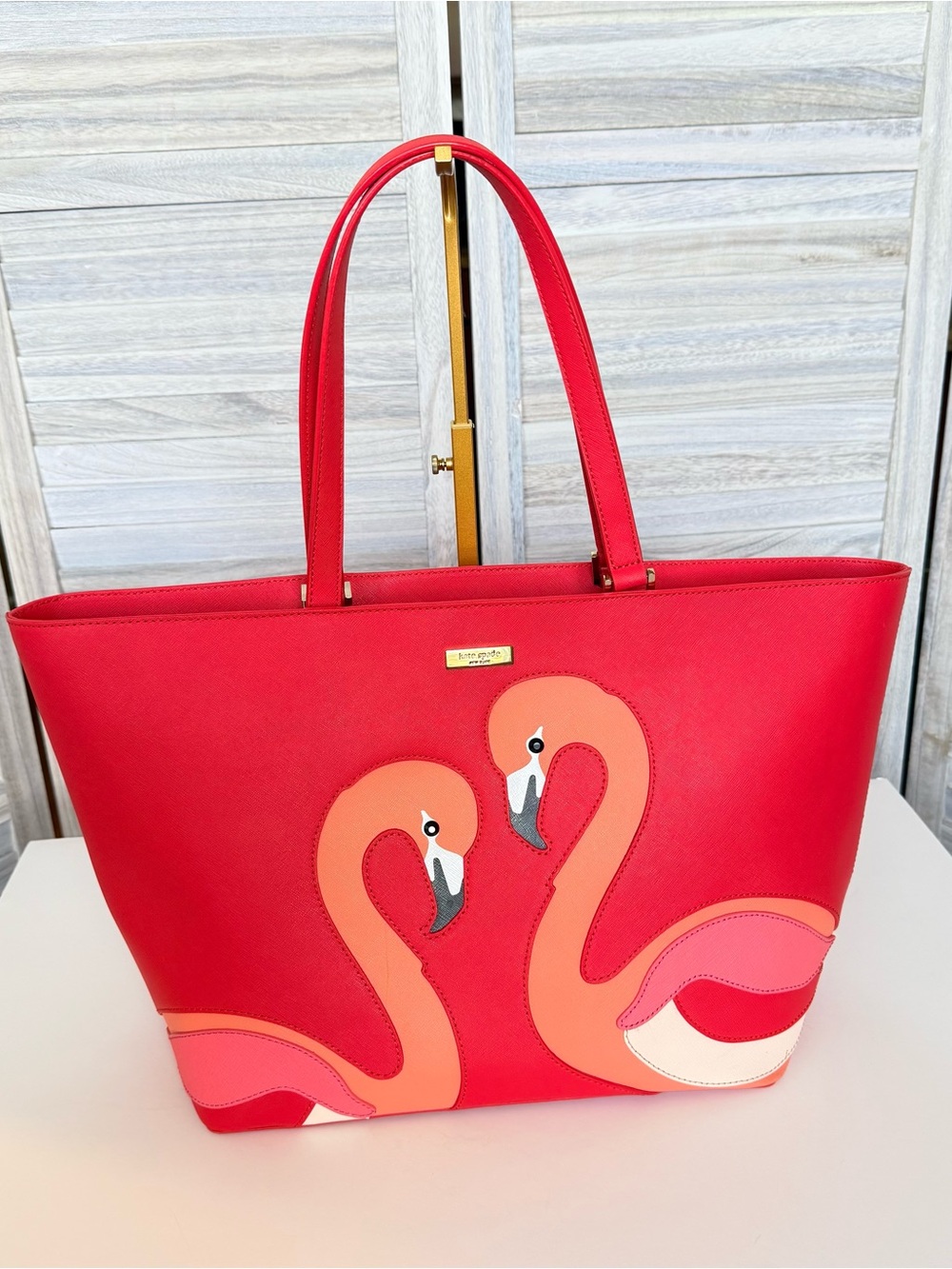 Kate Spade Walk on the Wild Side Pink Tote (Retired)